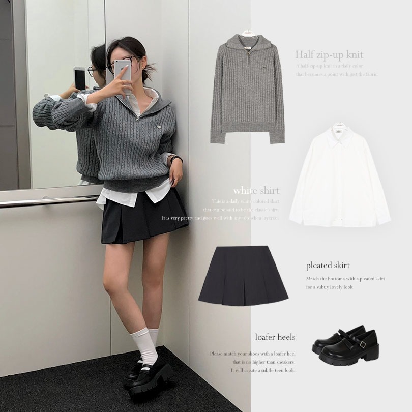 [MADE] アンバランススリットオーバーフィットシャツ bs1175