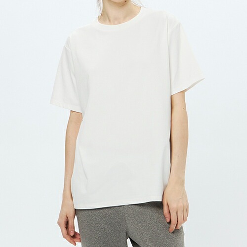 ハエ ショートスリーブスモールロゴクルー Tシャツ アウトドア 半袖 ユニセックス KSU35114-W