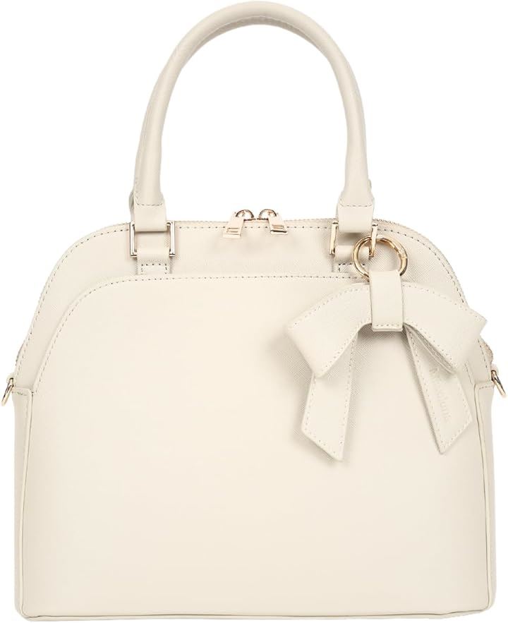 ハンドバッグ レディース ショルダーバッグ 2way オケージョンバッグ セレモニーバッグ ブガッティバッグ 斜めがけ (アイボリー)