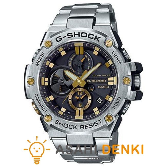 腕時計・時計 カシオ GST-B100D-1A9JF gショック メンズ ジーショック G-SHOCK G-STEEL スマートフォンリンクモデル