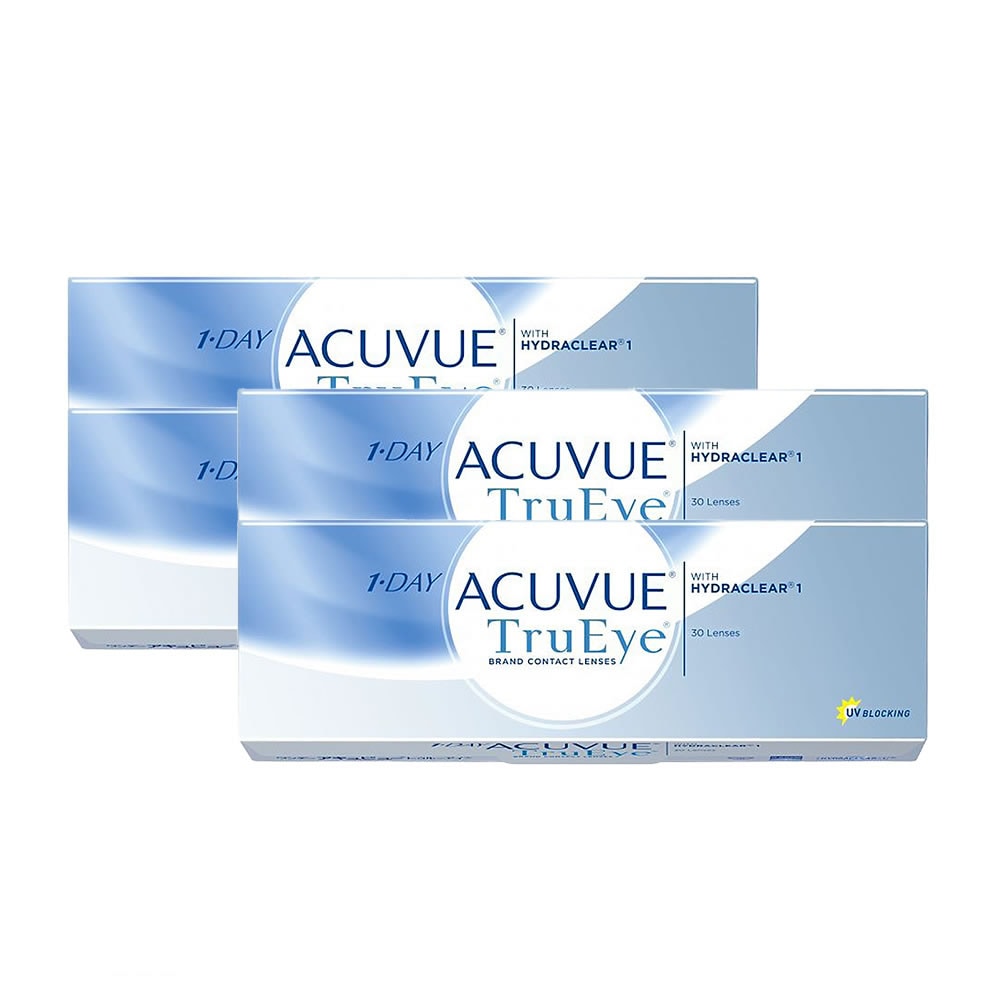 処方箋不要 ワンデーアキュビュー トゥルーアイ30枚 (4箱)メーカー正規品