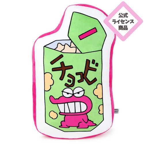クレヨンしんちゃん クッション 33×55cm チョコビ ぬいぐるみ