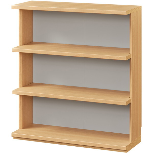 白井産業 PTS-8575R NA カウンター下ラックピタシエ オープンラック幅75cm ナチュラル メーカー直送