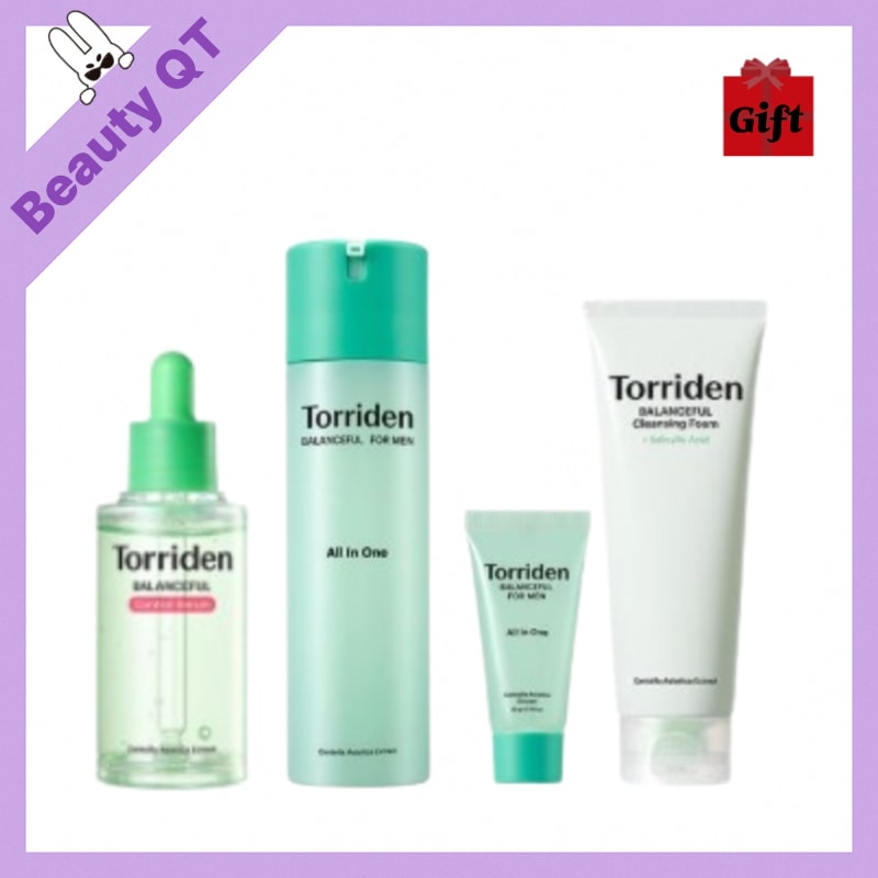 [ギフトセット]バランスフル フォーメン シカ フレッシュオールインワン 220g+クレンジングフォーム 150ml+シカコントロール セラム 50ml 企画 /ギフト/メンズ/ニキビ/ニキビケア