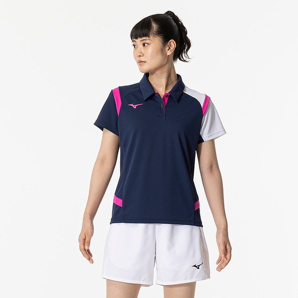 MIZUNO ミズノ ゲームシャツ ラケットスポーツ ウィメンズ ゲームウエア 62JAB22714
