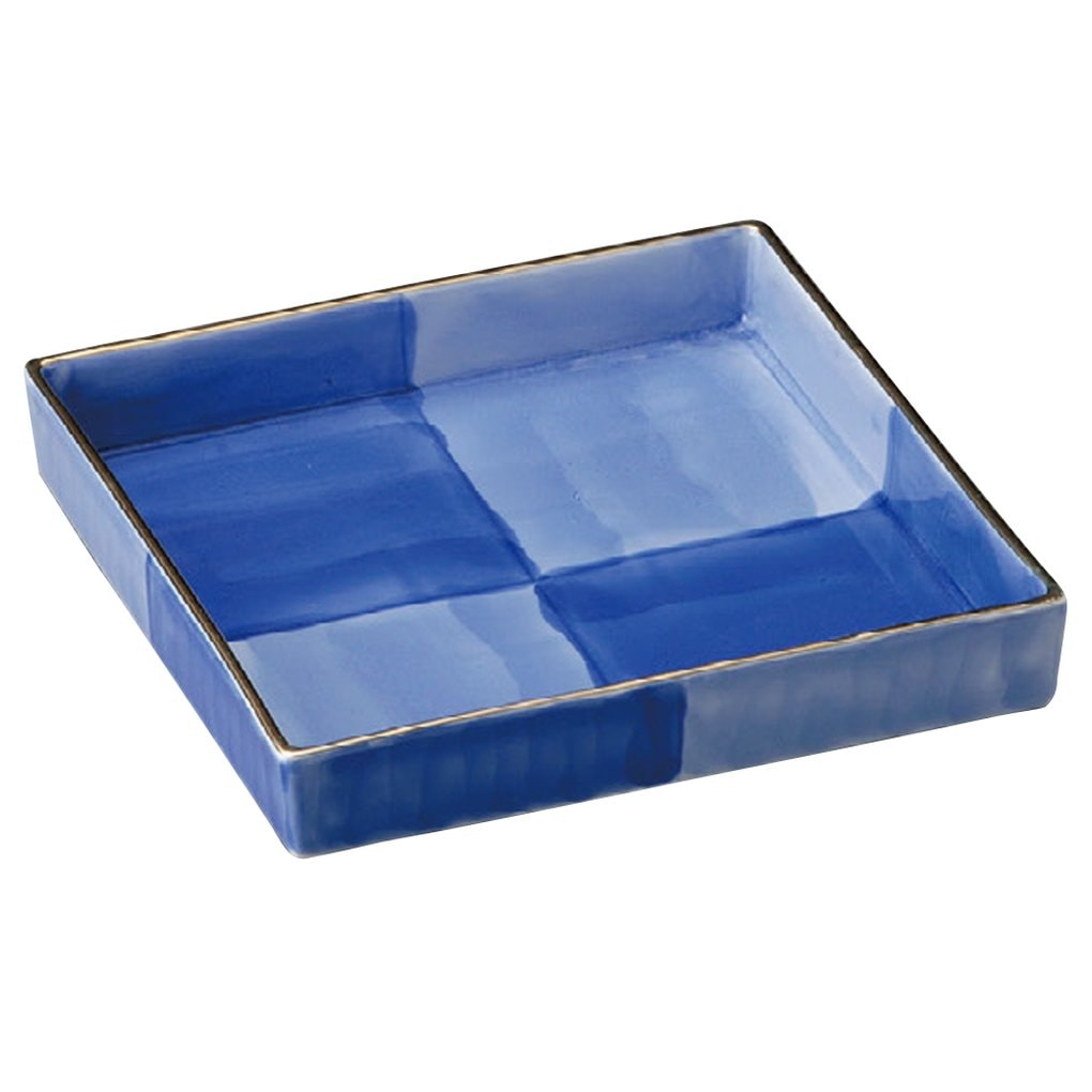 山下工芸(Yamasita craft) 市松角盛皿 26×26×4.5cm 21405-308