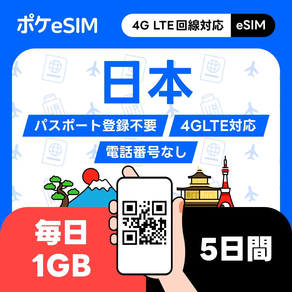 Amazon.co.jp: 【購入後すぐ届く！】チリ eSIM 1日1GB 5日間
