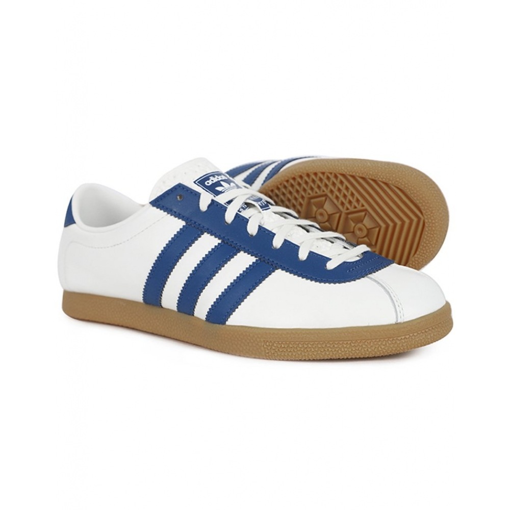 アディダスロンドンスニーカーコアホワイトダークマリン