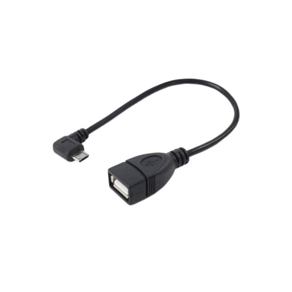 (まとめ)変換名人 USBmicro HOST L型ケーブル20(左L) USBMCH-20LL(×10セット)