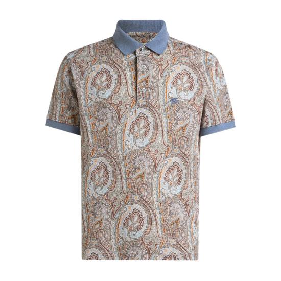 ETRO Men Polo Shirts AKF79 MRMD0004 X0830 NEUTRALS
