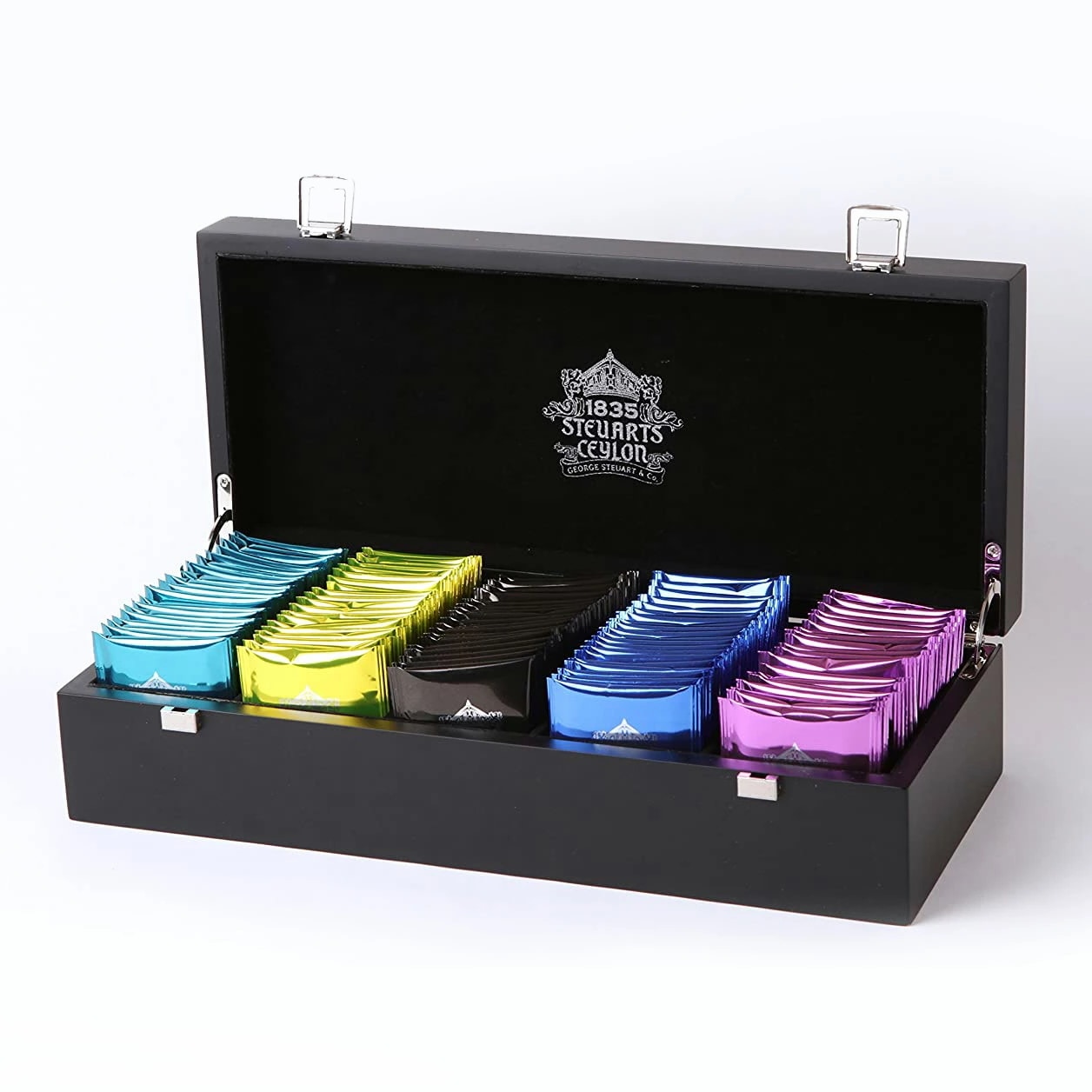 紅茶 ティーバッグ ギフト 木箱 ギフトボックス 5種類20袋 George Steuart Te