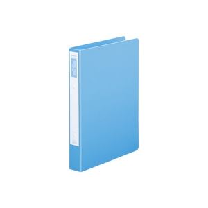 （まとめ）ジョインテックス リング式ファイル D030J-SB10 スカイB10冊(×2セット)