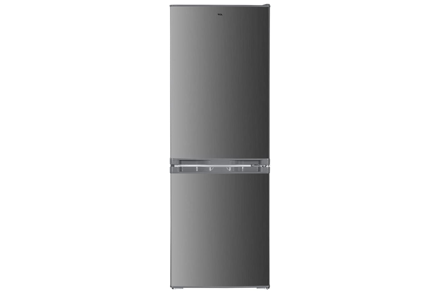 TCL 冷蔵庫 幅49.5cm 173L グレー F173BFN 2ドア スリムボディ 直冷式冷蔵庫 野菜室 ビッグフリーザー 静音 右開き 2023モデル 東京ゼロエミポイント対象