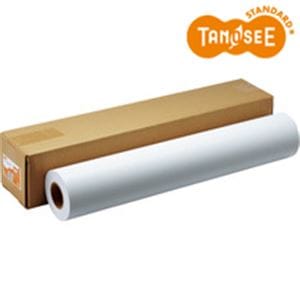 TANOSEE 日時指定 予約販売品 インクジェット用フォト半光沢紙 RCベース 36インチロール 2インチ紙管 914mm30.5m