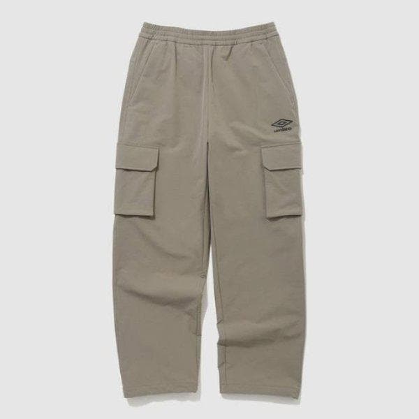 パンツ TQT UP421SPTO8-GBR1 ポーラーカーゴ裏起毛ストレートパンツ / GREY BEIGE