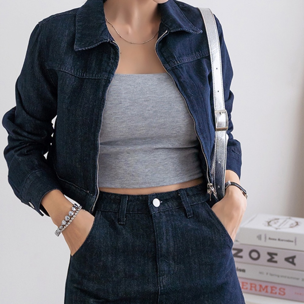 [NAK21] カタツムリ 2ウェイデニムジャケットトゥギャザー DM41-J-09