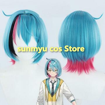 にじさんじ Vtuber バーチャル 金子鏡 コスプレウィッグ