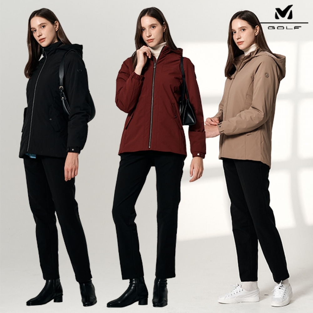 (ミーレゴルフ) 女性用ストレッチスイングセットアップ 3 色選択 1