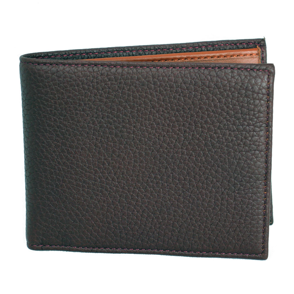 二つ折り札入れ レザー ブラウン系 16889 3999 7003 19,350円