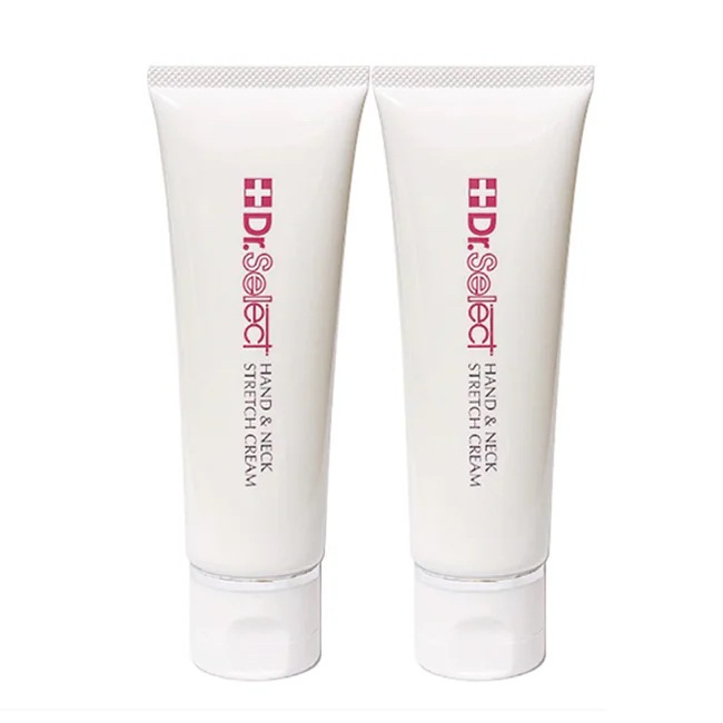 ドクターセレクト ハンド＆ネック　50g　2本　ストレッチクリーム　　ハンド＆ネックストレッチクリーム　美容クリーム