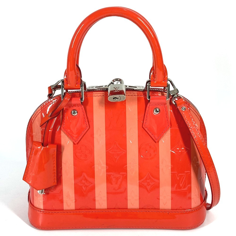 ハンドバッグ M90968 アルマBB モノグラムヴェルニ レイユール カバン バッグ 2WAYバッグ ショルダーバッグ 斜め掛け モノグラムヴェルニ ポピーペタル ピンク