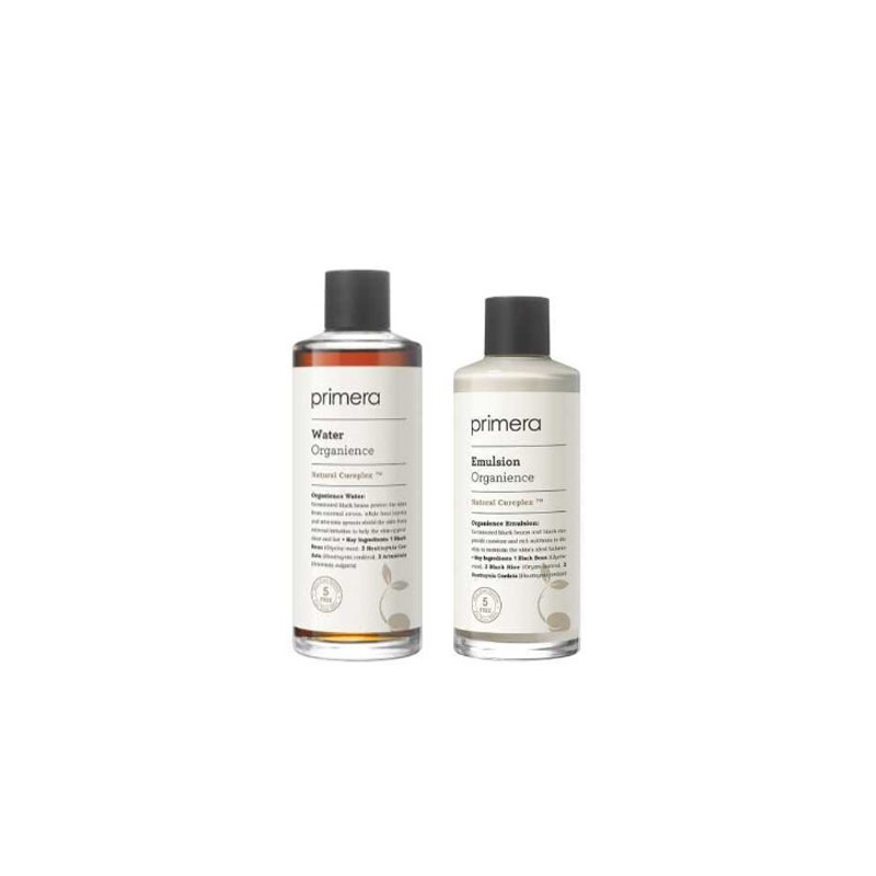 オーガニエンス ウォーター 化粧水 180ml + エマルジョン 乳液 150ml 韓国コスメ