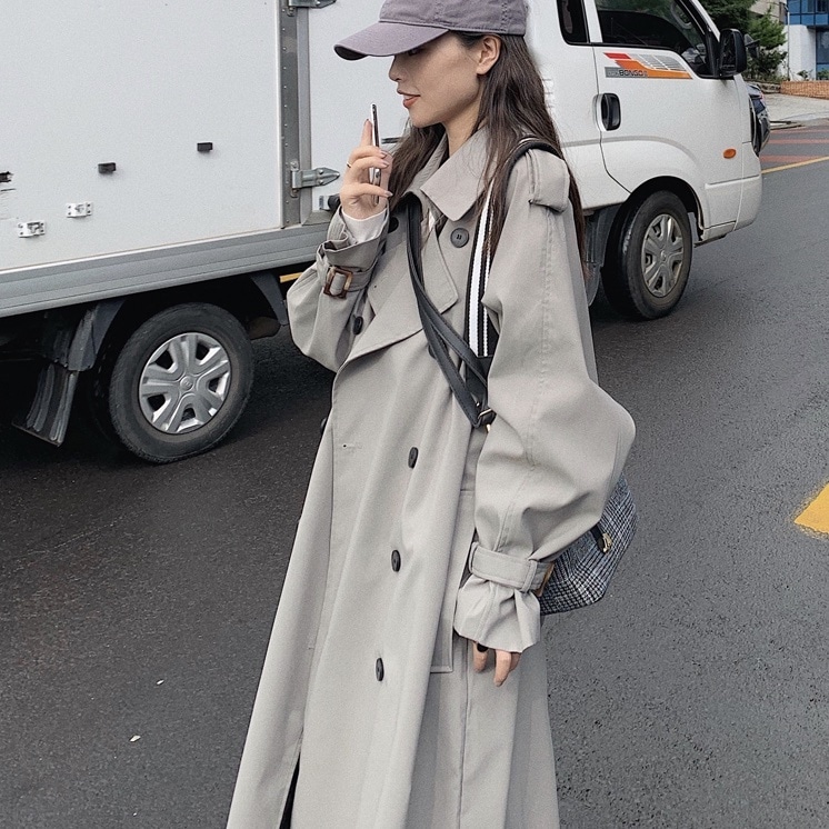 アウター コート トレンチコート ロング ロング丈 長袖 Vネック 襟付き ベルト ウエストマーク 前開き 大人可愛い カジュアル 大人 上品 おしゃれ お洒落 大人女子 こなれ感 ラフ メンズライク