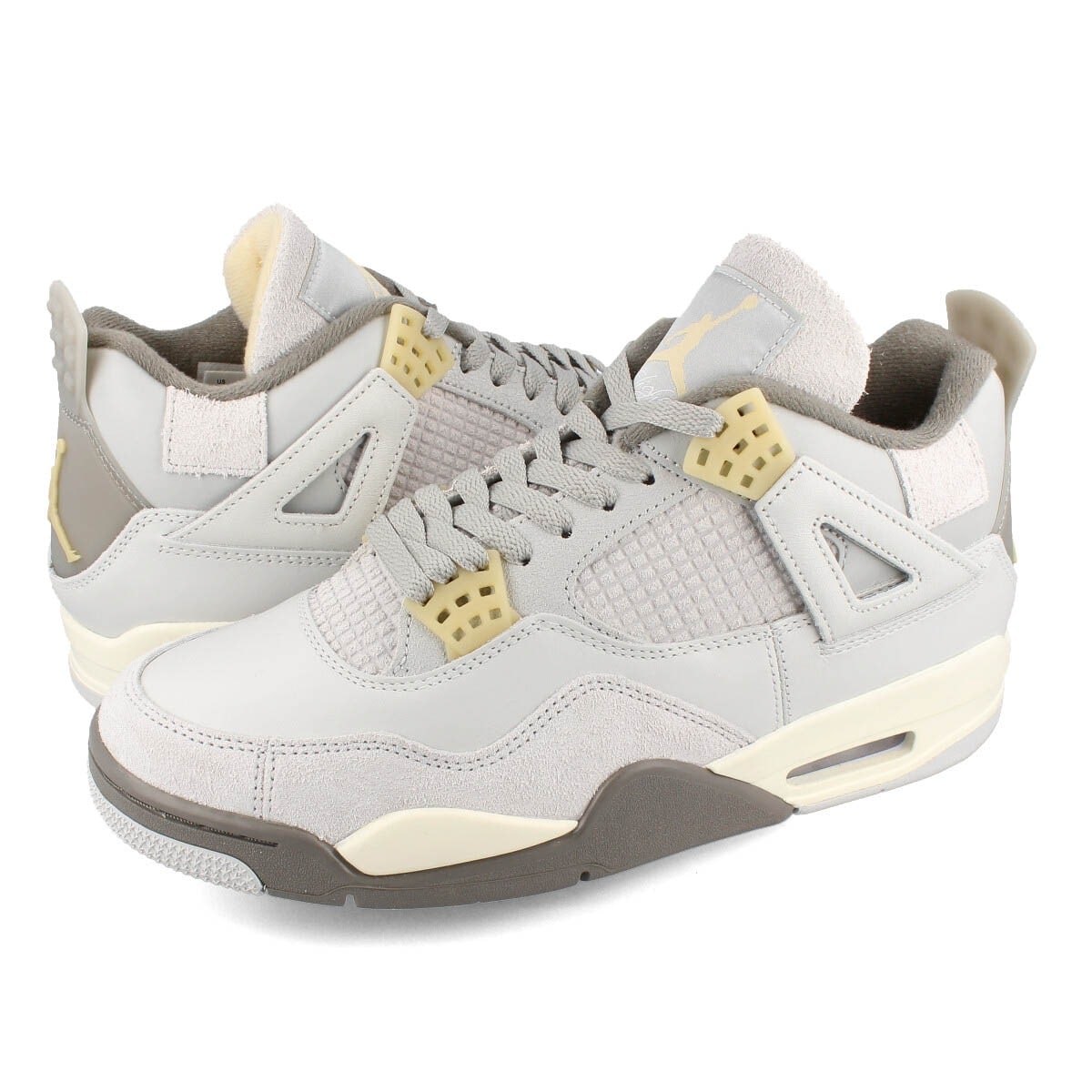 AIR JORDAN 4 RETRO SE PHOTON DUST/PALE VANILLA/OFF WHITE/GREY FOG 【CRAFT】