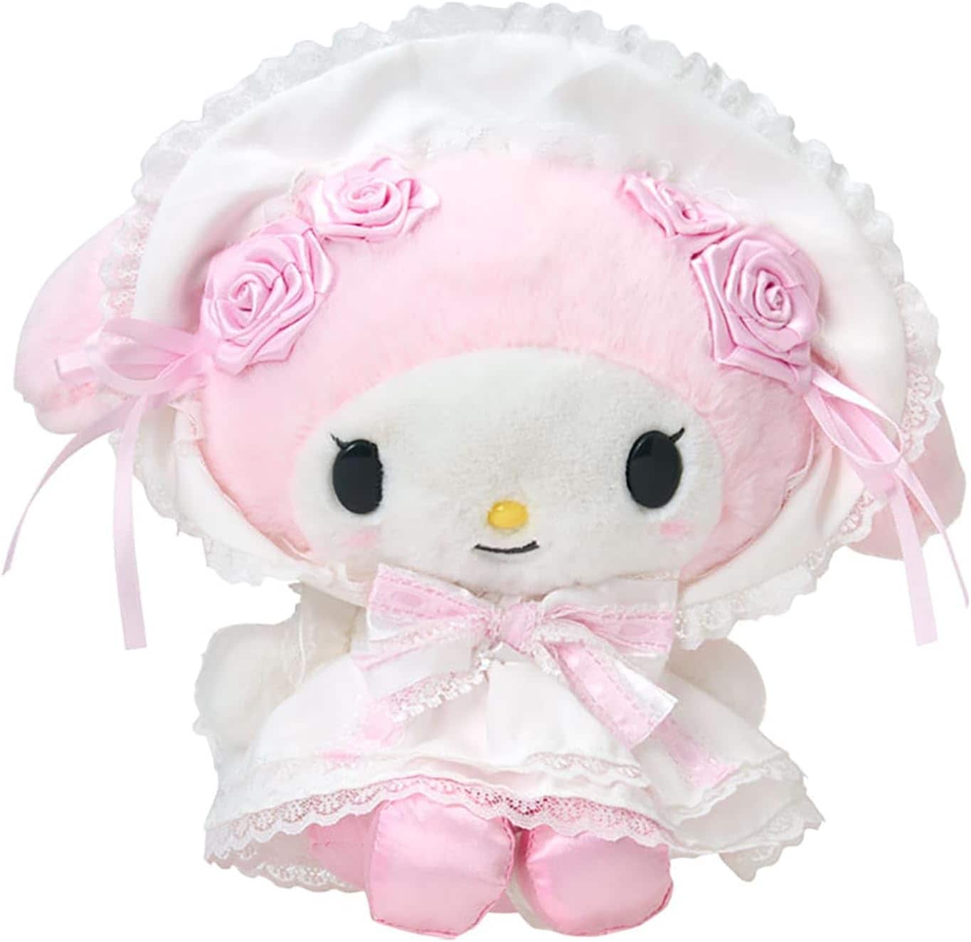 サンリオ(SANRIO) ぬいぐるみ（ホワイトフリル） マイメロディ 対象年齢3才以上 009857