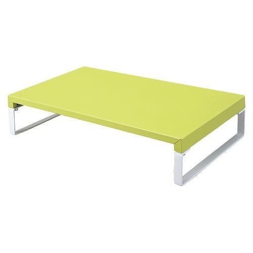 （まとめ買い）机上台 390mm 黄緑 A-7330-6 00006985 [x3] 7,852円