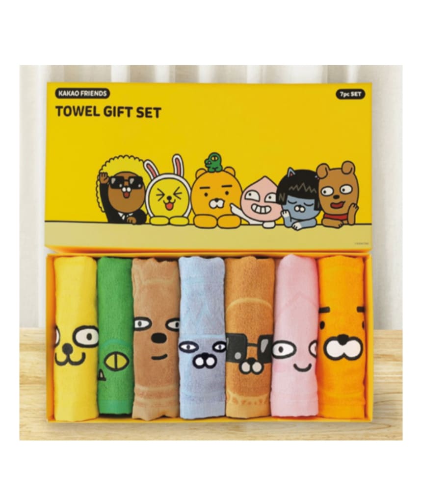 子供幼児タオルギフトセット180g 7EA 1SET