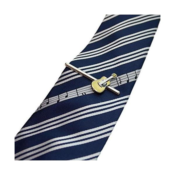 SWANK（スワンク） タイバー/ネクタイセット [タイバーデザイン：ギター]