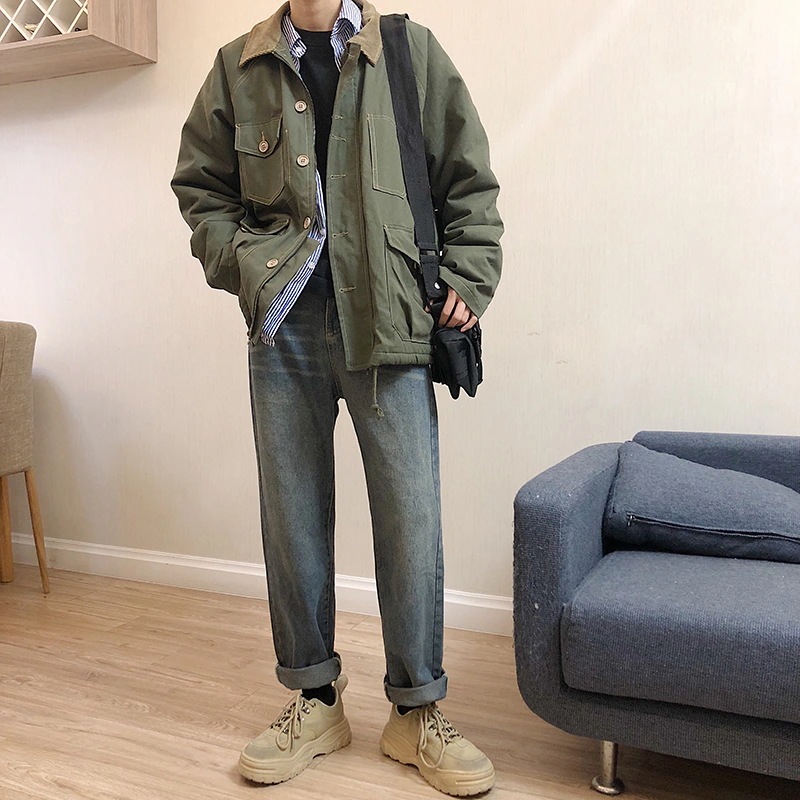 デニム ボトムス メンズ ワイドパンツ ストレートパンツ デニムパンツ テーパード ストレート ヴィンテージ 大きいサイズ ブルー 定番 シンプル カジュアル 着回し かっこいい おしゃれ ２XL