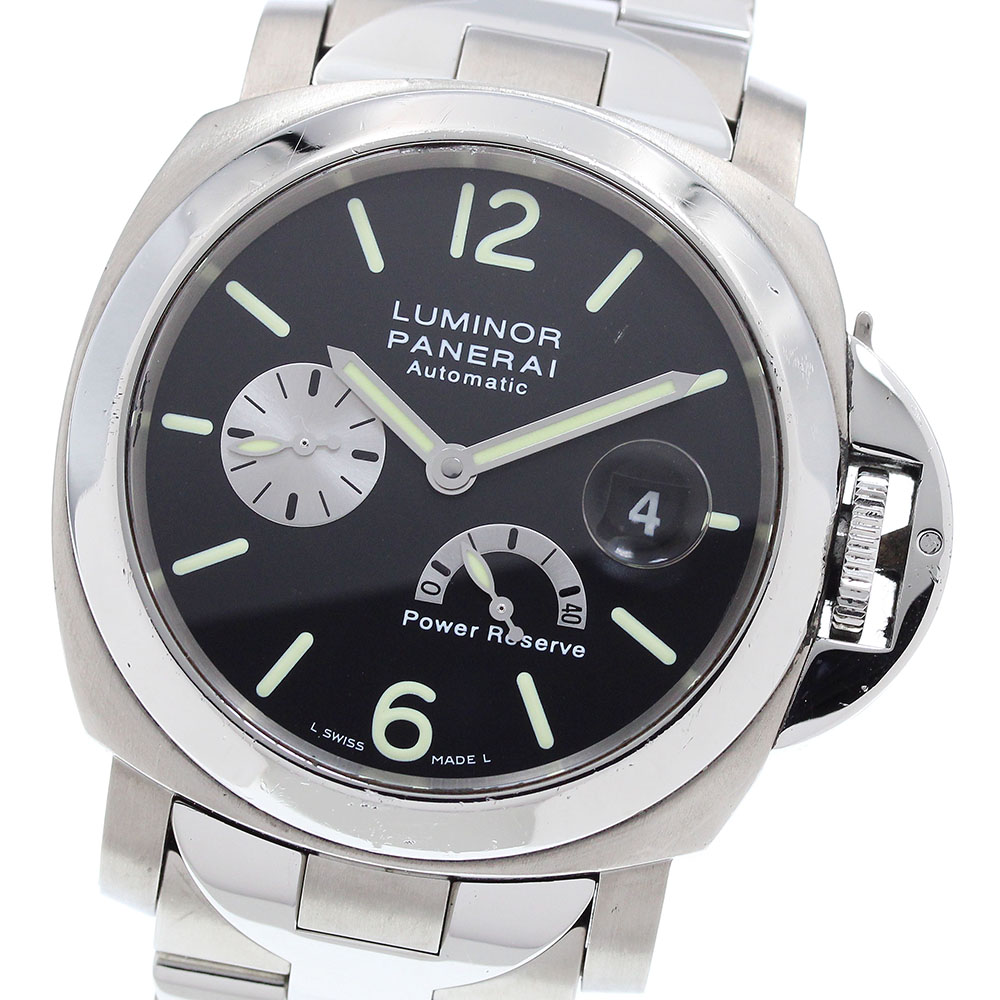 パネライ PANERAI PAM00171 ルミノール パワーリザーブ 自動巻き メンズ _897143【中古】