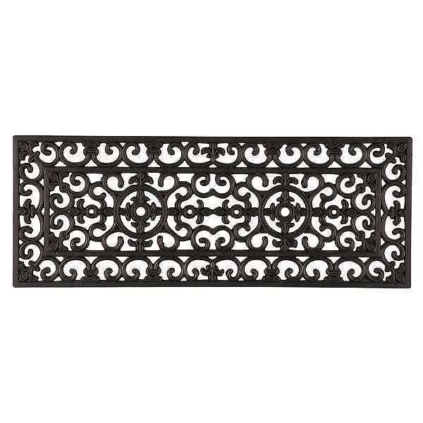 屋外用 玄関マット/ラバーマット 大型 45cm120cm 洗える CE-9644 エントランス 入口