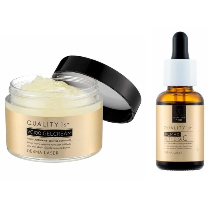 ゴルドー【ジェルクリーム+美容液】QUALITY 1st(クオリティファースト)　ダーマレーザー　Ｒ１００　ジェルクリーム　５０ｇ　クオリティファースト ダーマレーザー ウルセラＣ　送料無料 5,392円