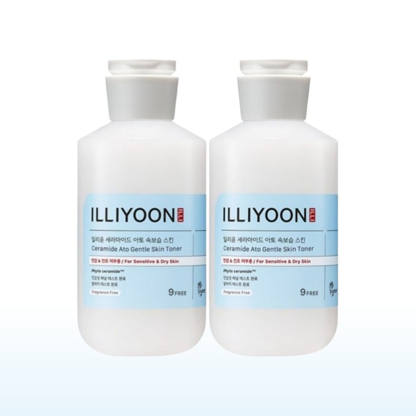 [1+1 敏感肌 保湿トナー 無香 韓国人気] セラミド アト 奥保湿 弱酸性敏感肌 250ml x2個 低刺激 肌鎮静 水分補給 障壁改善 人気トナー 肌つっぱりゼロ ビーガントナー 韓国基礎コスメ