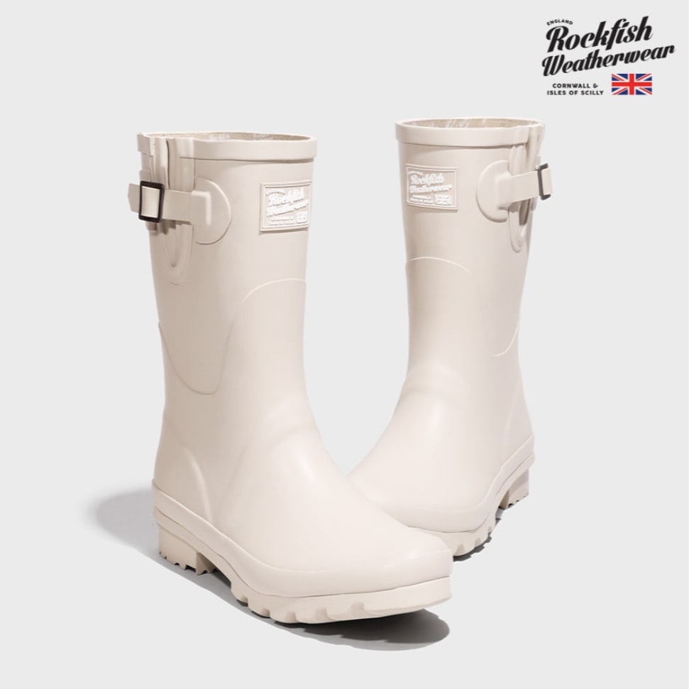 [ROCKFISH WEATHERWEAR] 新作レインブーツ ORIGINAL RAIN BOOTS SHORT チェルシー パステル色