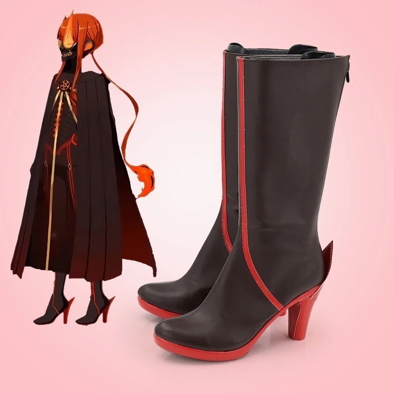 Fate/GrandOrder織田信勝コスプレ靴ブーツ