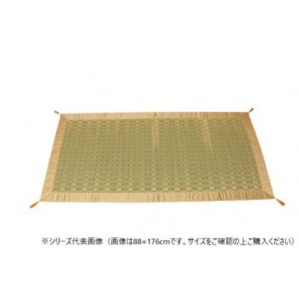 純国産 掛川織 い草御前(仏前)ござ 「古代」 約88×120cm 1131620013802