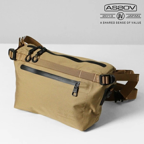 ショルダーバッグ 防水 ウォータープルーフ CORDURA 305D FANNY PACK カーキ 141607 ブランド [正規取扱店]