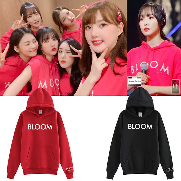GFRIEND 6周年　パーカー Qoo10] gfriend Bloom 春ツアーコン