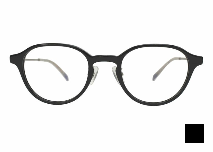 メガネ . 50-0128 ab1 伊達 度付き レディース プラスチック βチタン 47ロ21