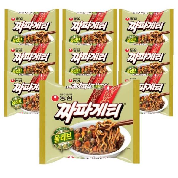 MJマート 農心 チャパゲティ 140g 40個 マルチパック 袋ラーメン