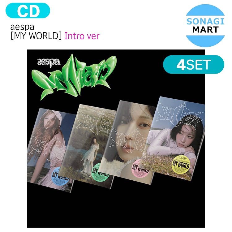 AESPA MY WORLD INTRO ver. 未開封 4セット コンプ cbcdundalk.org
