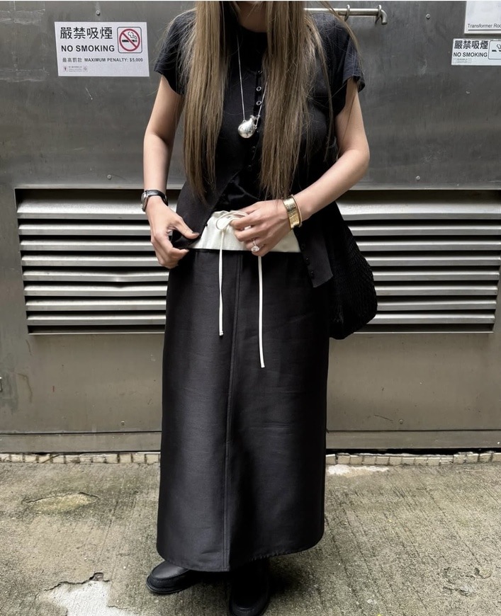 ケーキ スカート 아웃핏 케이크 스커트 (1color)