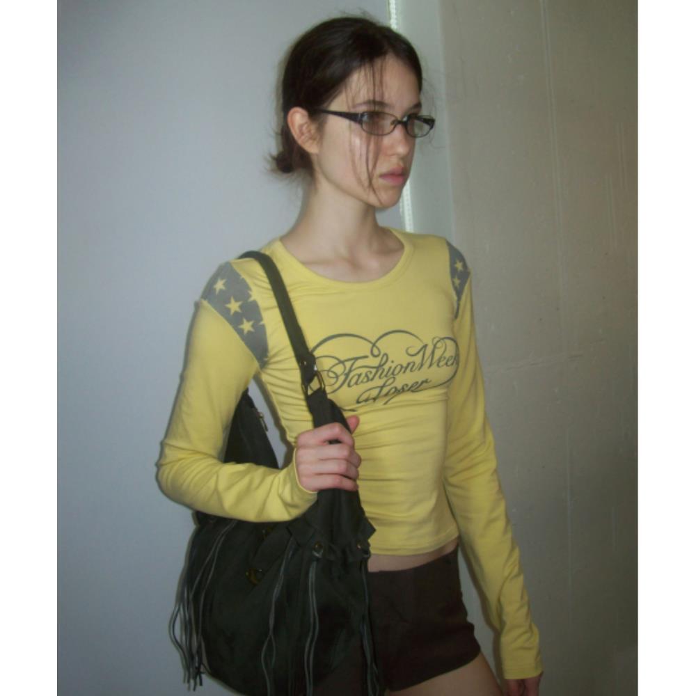 スカルプター Star Band Tee Yellow SC24A232YE