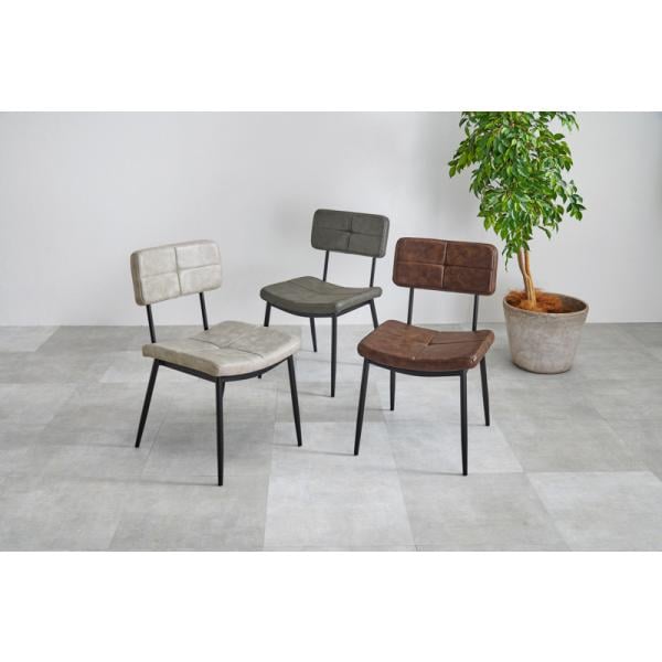 ダイニングチェア 椅子 おしゃれ 北欧モダン ミッドセンチュリー レトロ ヴィンテージ エイジング加工 いす イス 座面高42cm 2脚セット