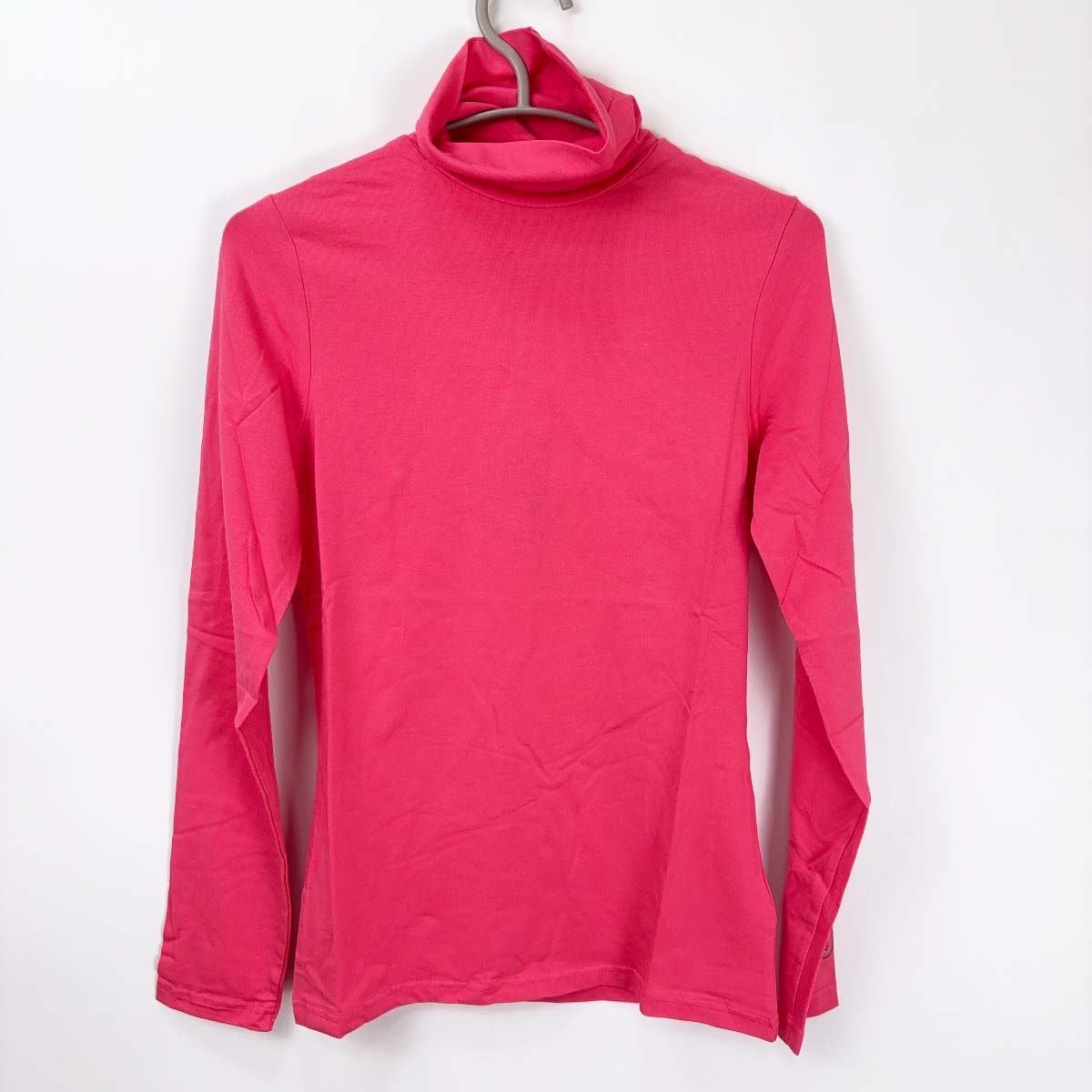 【中古・未使用品】ピカー SINA シナ ライディング ロングスリーブ ハイネック ストレッチ プルオーバー S ピンク レディース PIKEUR 乗馬 馬術