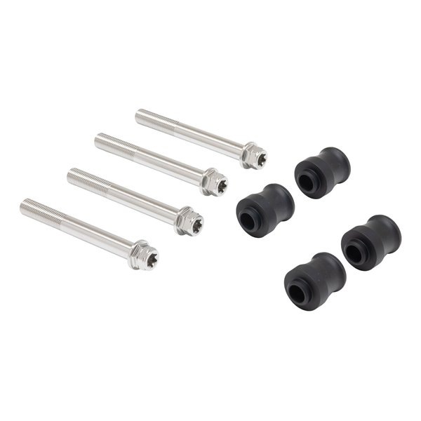 オフセットカラーマウントボルトセット 適合キャリパーA フランジ六角 ポリッシュ CBK-02AFP